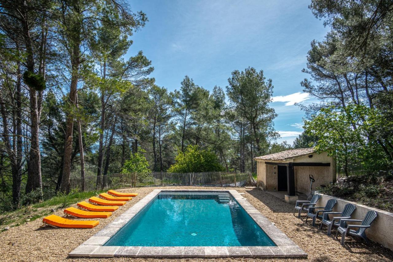 Stunning Panoramic Views And Heated Pool In Roussillon Villa Roussillon en Isere Eksteriør billede