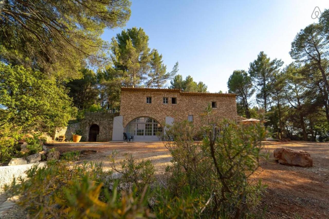 Stunning Panoramic Views And Heated Pool In Roussillon Villa Roussillon en Isere Eksteriør billede