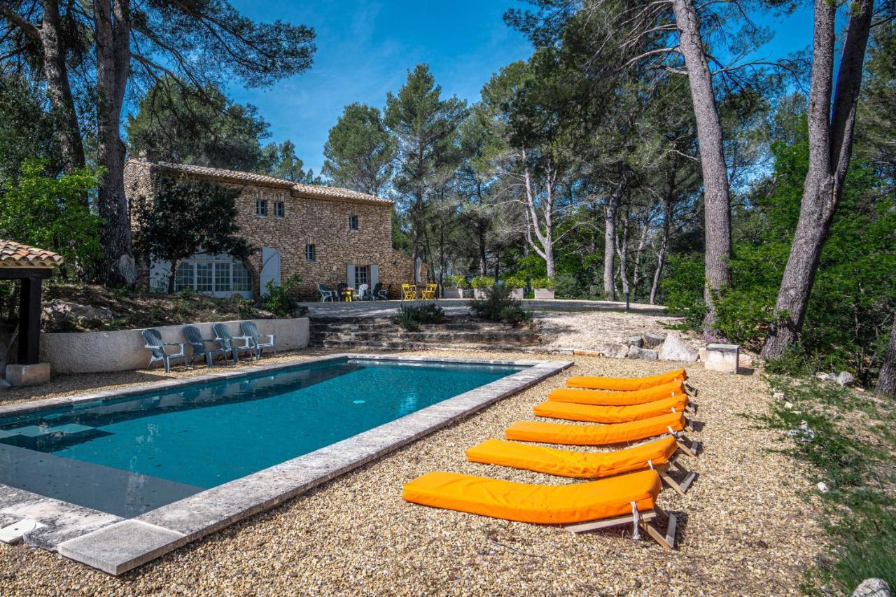 Stunning Panoramic Views And Heated Pool In Roussillon Villa Roussillon en Isere Eksteriør billede