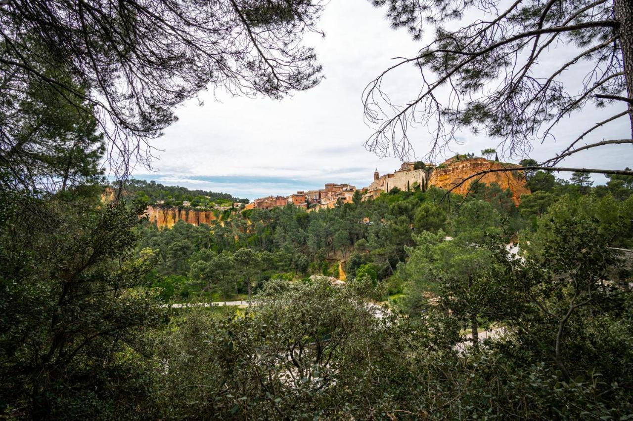 Stunning Panoramic Views And Heated Pool In Roussillon Villa Roussillon en Isere Eksteriør billede