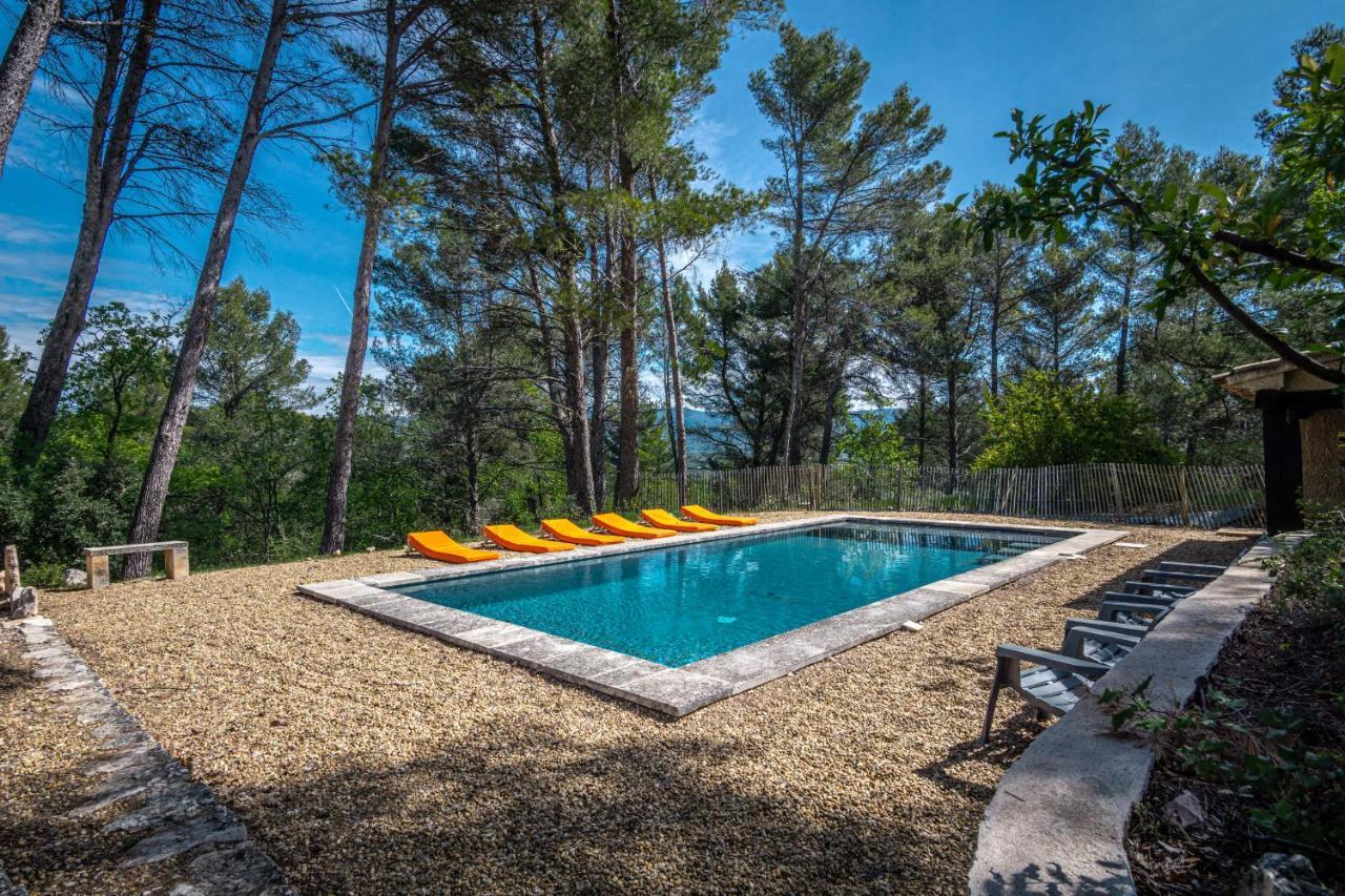 Stunning Panoramic Views And Heated Pool In Roussillon Villa Roussillon en Isere Eksteriør billede